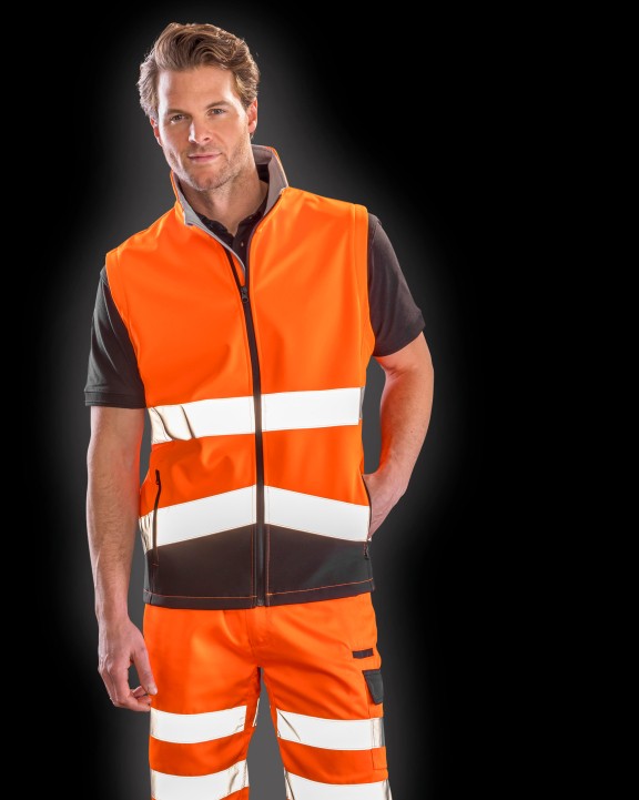 Softshell personnalisable RESULT Gilet softshell High Viz