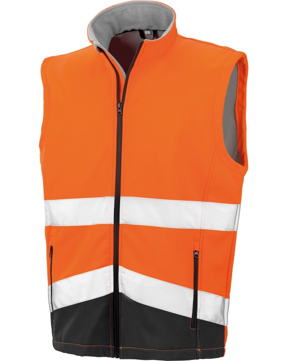 Softshell personnalisable RESULT Gilet softshell High Viz