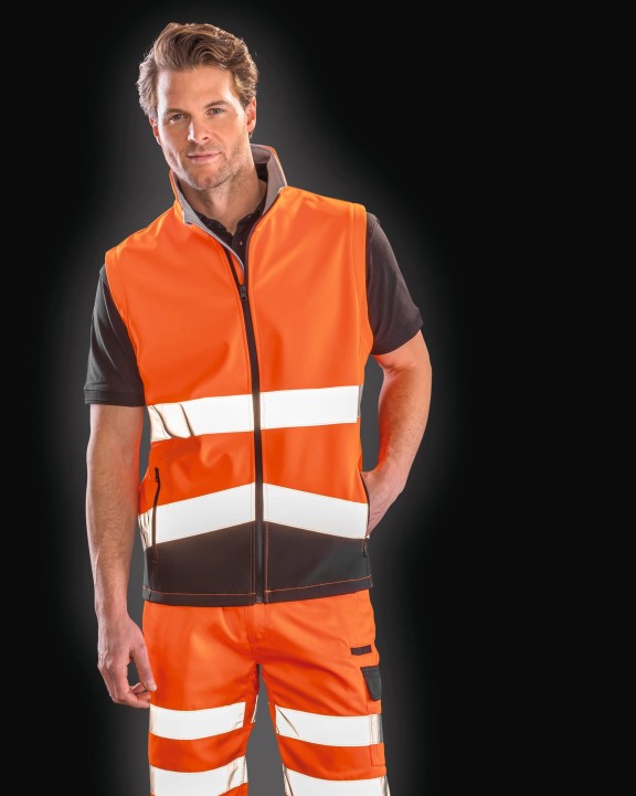 Softshell personnalisable RESULT Gilet softshell High Viz