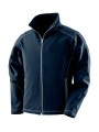 RESULT Women's Treble Stitch Softshell bleu marine personnalisable