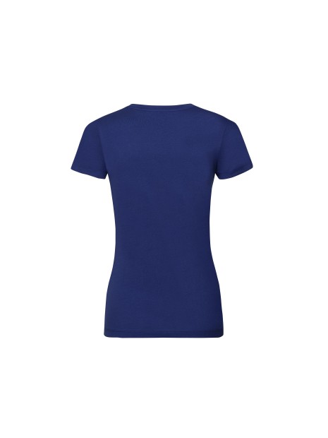 RUSSELL LADIES'' PURE ORGANIC TEE bright royal personnalisable