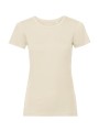 RUSSELL LADIES'' PURE ORGANIC TEE naturel personnalisable