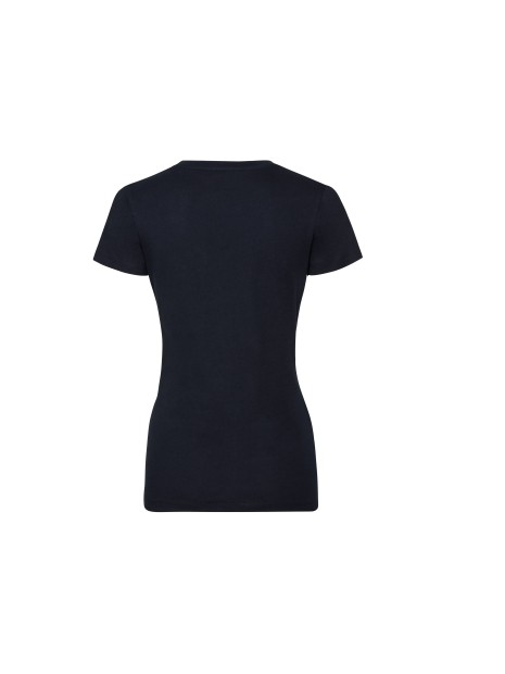 RUSSELL LADIES'' PURE ORGANIC TEE french marine personnalisable