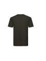 RUSSELL MEN'S PURE ORGANIC TEE Dark Olive personnalisable
