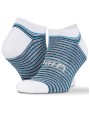 SPIRO 3-Pack Mixed Stripe Sneaker Socks Unterwäsche personalisierbar