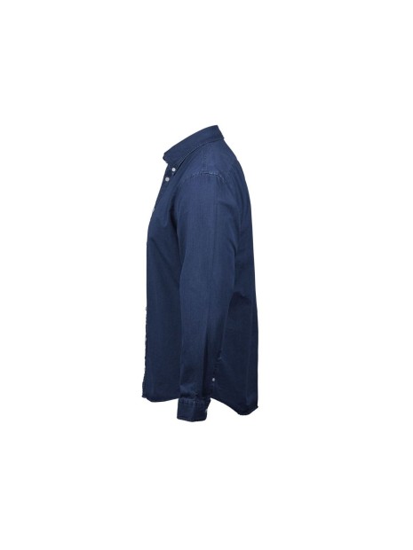 TEE JAYS CASUAL TWILL SHIRT indigo personnalisable