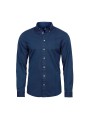 TEE JAYS CASUAL TWILL SHIRT indigo personnalisable