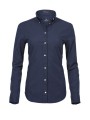 TEE JAYS LADIES PERFECT OXFORD SHIRT bleu marine personnalisable
