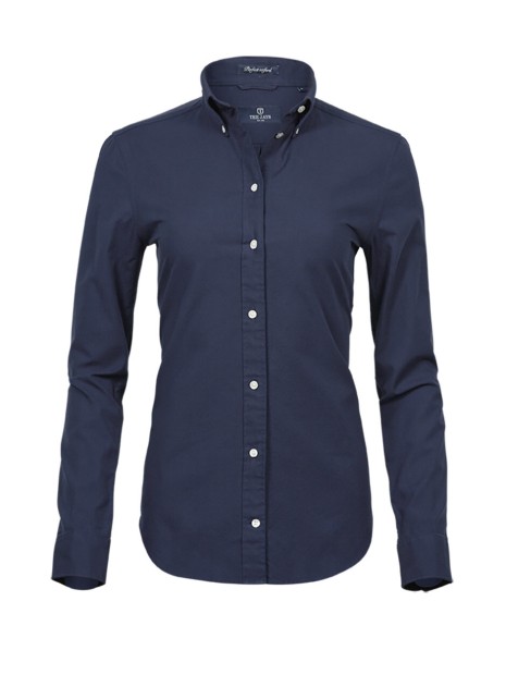 TEE JAYS LADIES PERFECT OXFORD SHIRT bleu marine personnalisable