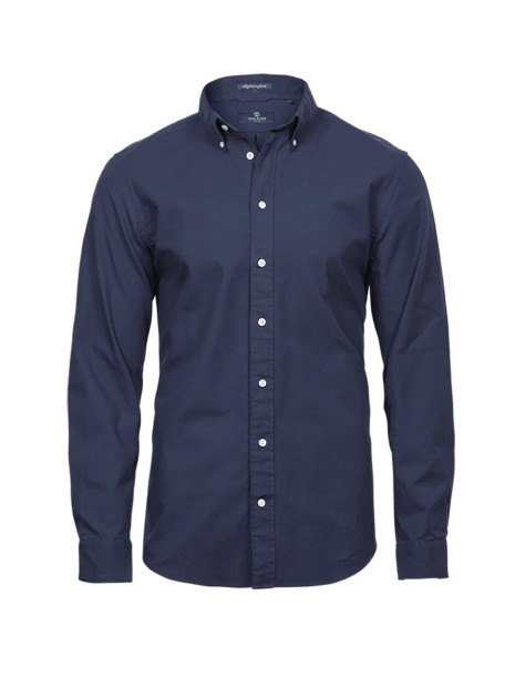 TEE JAYS PERFECT OXFORD SHIRT bleu marine personnalisable