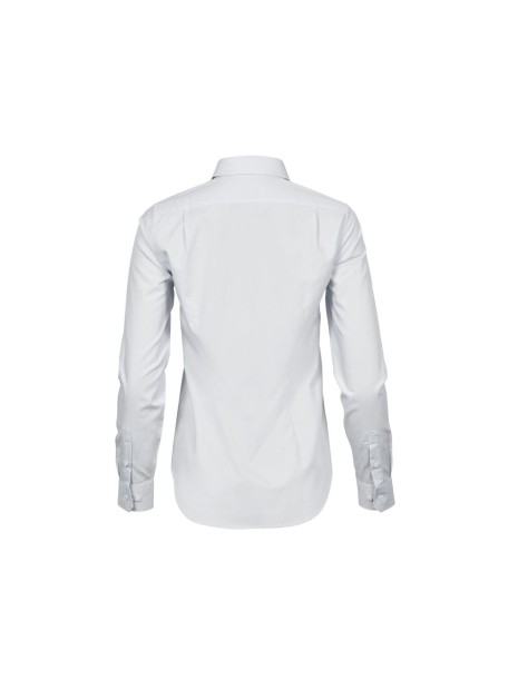TEE JAYS LADIES STRETCH LUXURY SHIRT blanc personnalisable