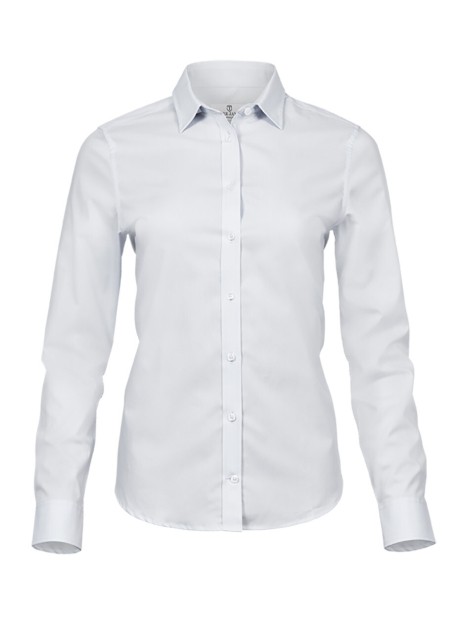 TEE JAYS LADIES STRETCH LUXURY SHIRT blanc personnalisable