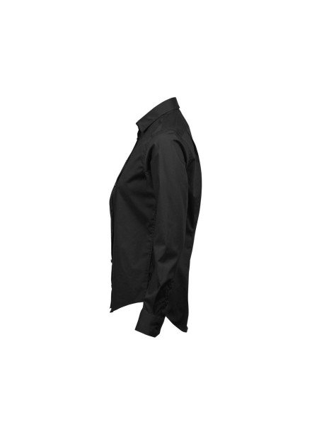 TEE JAYS LADIES STRETCH LUXURY SHIRT noir personnalisable