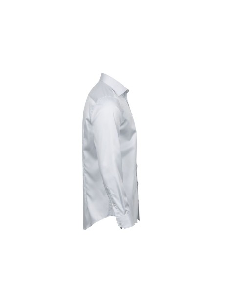 TEE JAYS LUXURY SHIRT SLIM FIT blanc personnalisable