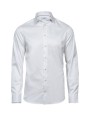 TEE JAYS LUXURY SHIRT SLIM FIT blanc personnalisable