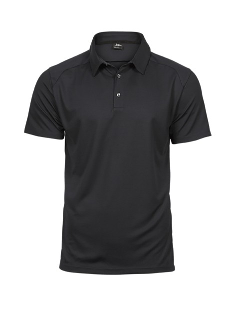 TEE JAYS LUXURY SPORT POLO noir personnalisable