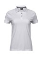 TEE JAYS WOMENS LUXURY SPORT POLO blanc personnalisable
