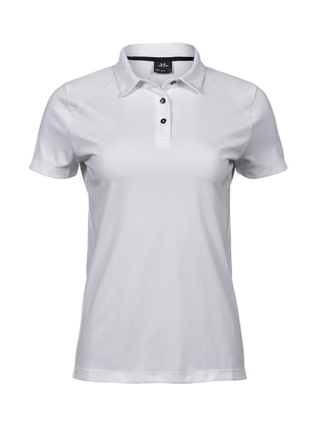 TEE JAYS WOMENS LUXURY SPORT POLO blanc personnalisable
