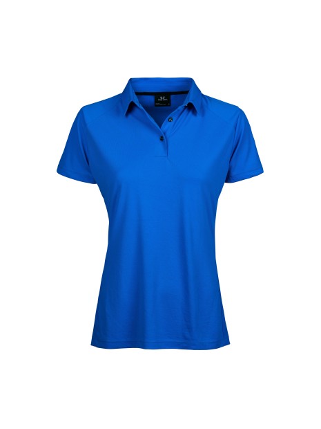 TEE JAYS WOMENS LUXURY SPORT POLO bleu electrique personnalisable