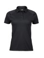 TEE JAYS WOMENS LUXURY SPORT POLO noir personnalisable