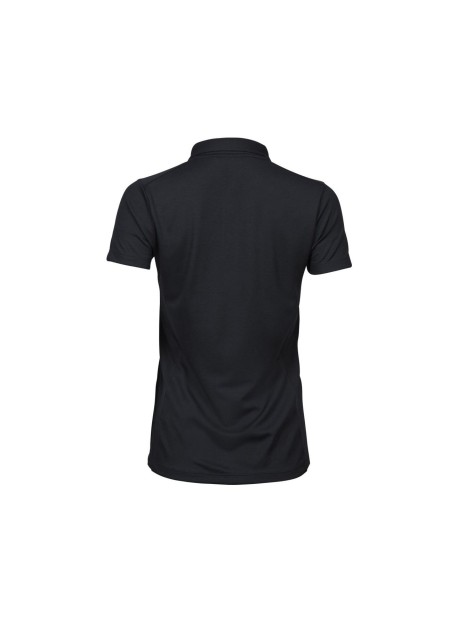 TEE JAYS WOMENS LUXURY SPORT POLO noir personnalisable
