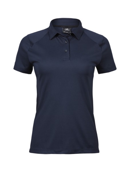 TEE JAYS WOMENS LUXURY SPORT POLO bleu marine personnalisable