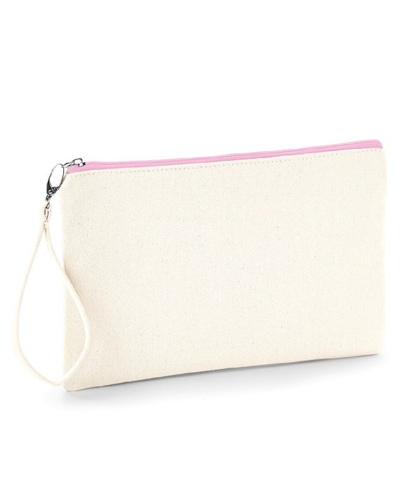 WESTFORDMILL CANVAS WRISTLET POUCH Tasche personalisierbar