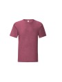 FOL T-shirt homme Iconic-T Heather Burgundy personnalisable