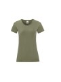 FOL T-shirt femme Iconic-T olive classique personnalisable