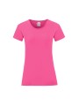 FOL T-shirt femme Iconic-T FUCHSIA personnalisable