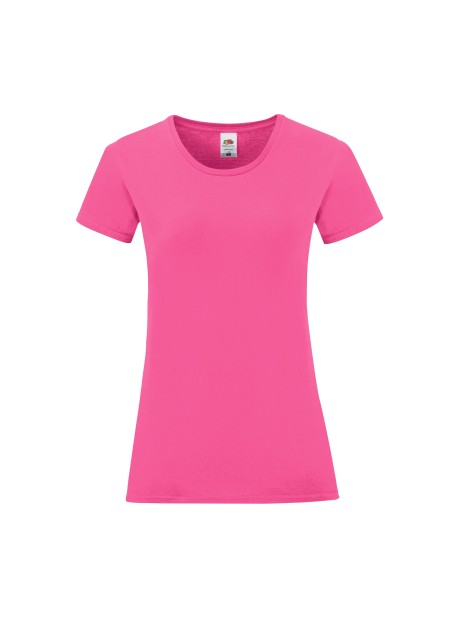 FOL T-shirt femme Iconic-T FUCHSIA personnalisable
