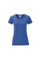 FOL T-shirt femme Iconic-T Heather Royal personnalisable
