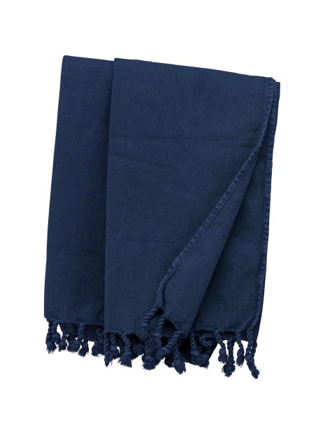 KARIBAN Fouta vintage vintage sapphire personnalisable