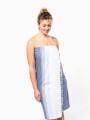 Produits éponges à personnaliser KARIBAN Fouta à rayures 