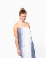 Produit éponge personnalisable KARIBAN Fouta à rayures