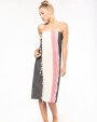 Produit éponge personnalisable KARIBAN Fouta à rayures