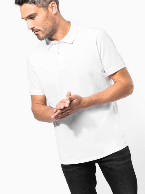 Polos à personnaliser KARIBAN Polo Supima® manches courtes homme 