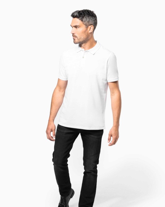 Polo personnalisable KARIBAN Polo Supima® manches courtes homme