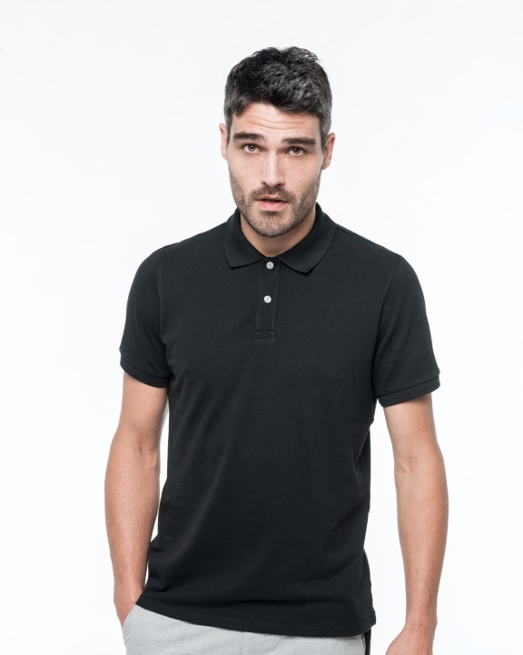Poloshirt KARIBAN Herenpolo Supima® korte mouwen voor bedrukking &amp; borduring