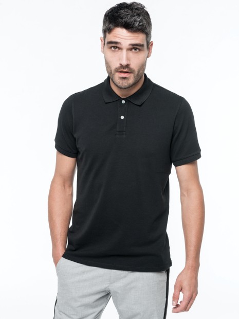 Polos à personnaliser KARIBAN Polo Supima® manches courtes homme 