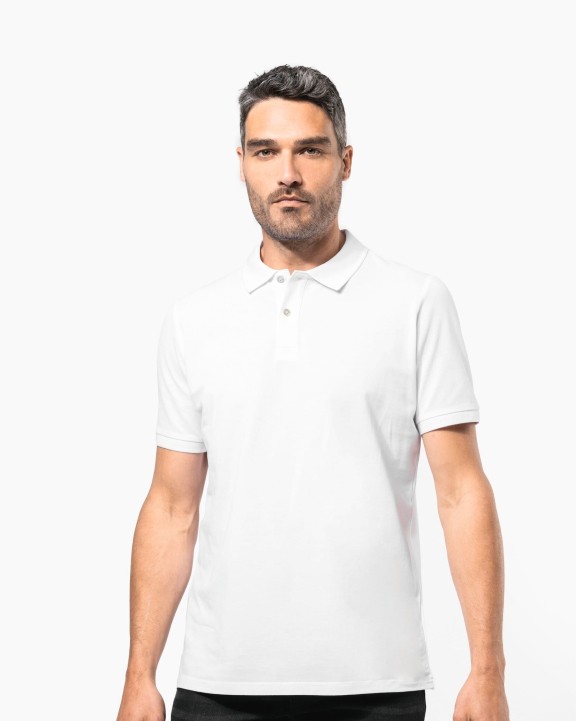 Poloshirt KARIBAN Herenpolo Supima® korte mouwen voor bedrukking &amp; borduring