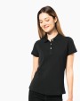 Poloshirt KARIBAN Damespolo Supima® korte mouwen voor bedrukking &amp; borduring