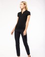 Poloshirt KARIBAN Damespolo Supima® korte mouwen voor bedrukking &amp; borduring