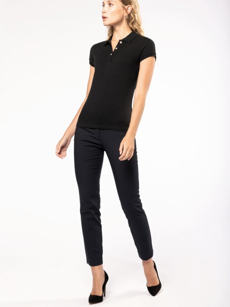 Polos à personnaliser KARIBAN Polo Supima® manches courtes femme 