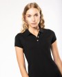 Poloshirt KARIBAN Damespolo Supima® korte mouwen voor bedrukking &amp; borduring