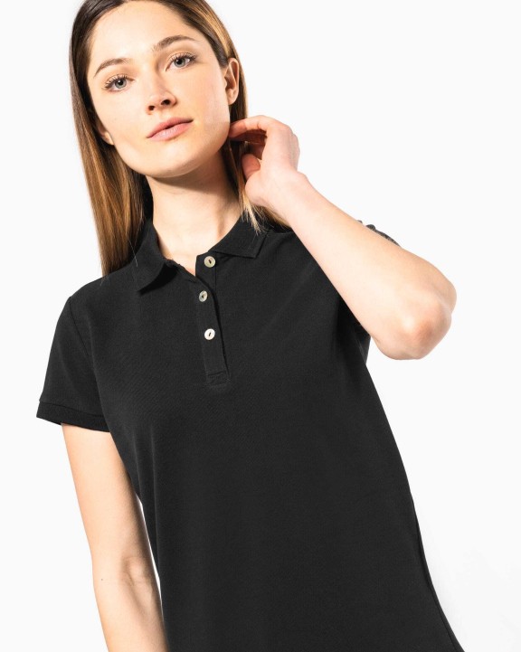 Polo personnalisable KARIBAN Polo Supima® manches courtes femme