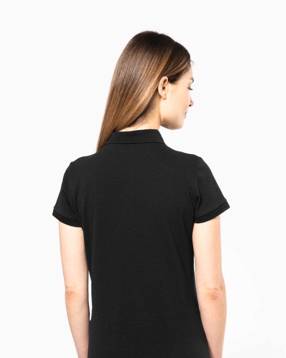 Poloshirt KARIBAN Damespolo Supima® korte mouwen voor bedrukking &amp; borduring