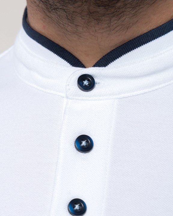 Polo personnalisable KARIBAN Polo col mao manches courtes homme