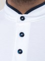 Polos à personnaliser KARIBAN Polo col mao manches courtes homme 