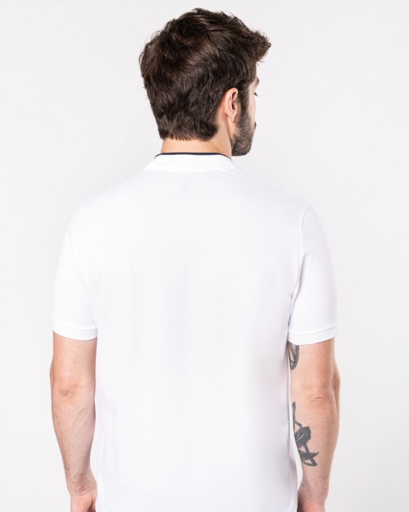 Polo personnalisable KARIBAN Polo col mao manches courtes homme